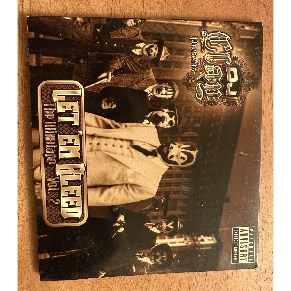 DJ Clay Let Em Bleed The Mixxtape Vol. 2 CD Digipak‎ Insane Clown Posse, Twiztid